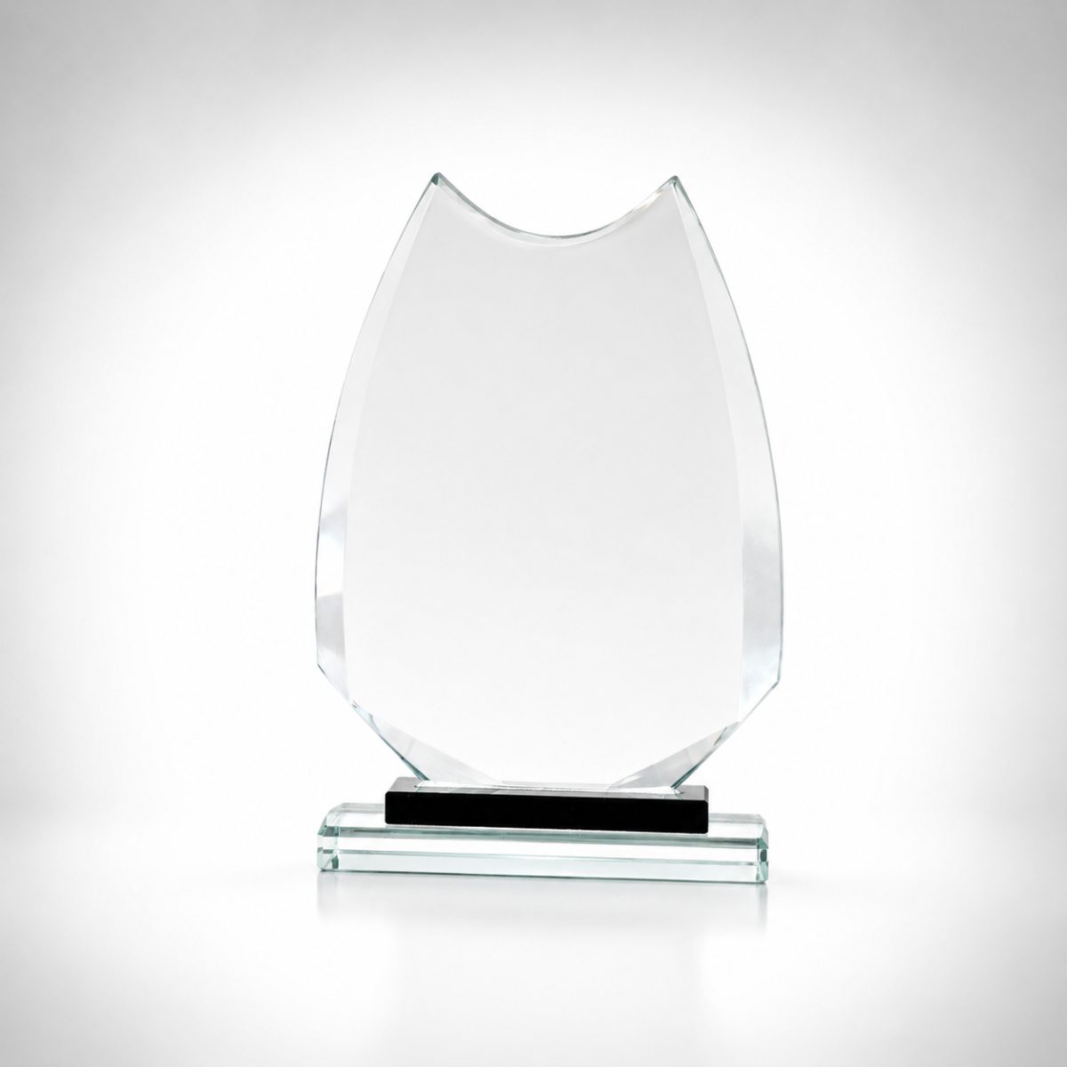 Crystal Award with Wooden Box Q-14